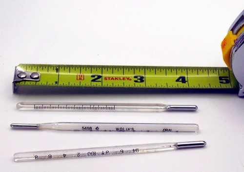 Vintage oral thermometers - thermometers, (3)